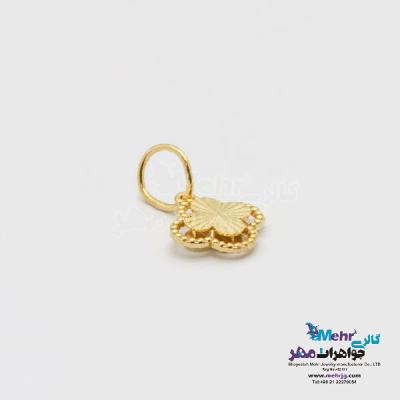 نمای دوم آویز طلا - طرح ونکلیف