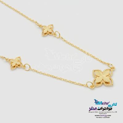نمای دوم گردنبند طلا - طرح روبرتو