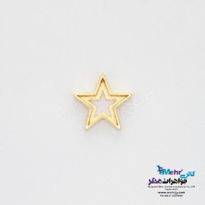 نمای دوم آویز طلا - طرح ستاره