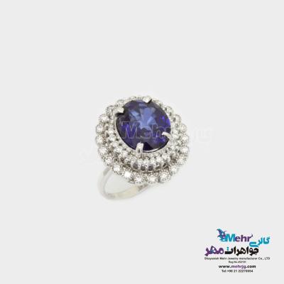 انگشتر جواهر - طرح لوکس