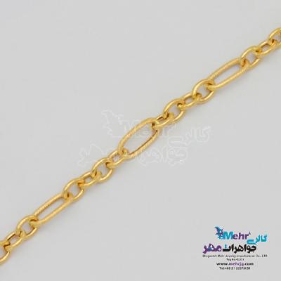 دستبند طلا - طرح فیگارو