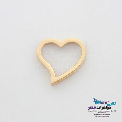 آویز طلا - طرح قلب