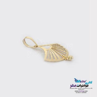 نمای دوم نیم ست طلا - طرح طاووس