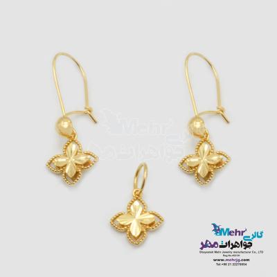 نیم ست طلا - طرح روبرتو تراش