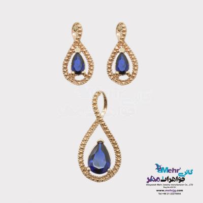 نیم ست طلا - طرح بی نهایت