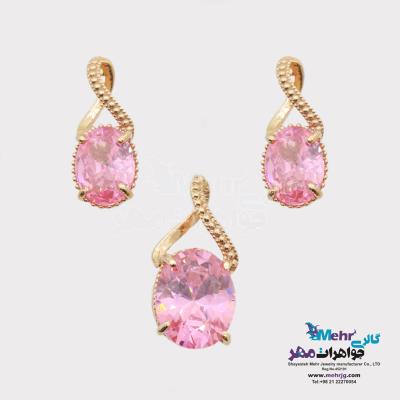 نیم ست طلا - طرح بی نهایت