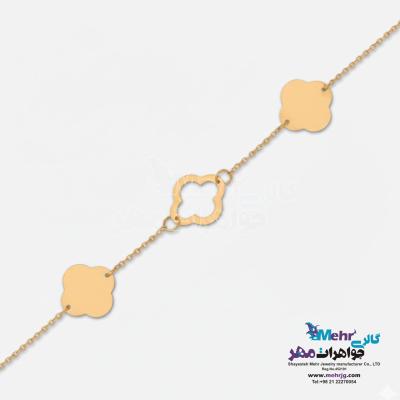 دستبند طلا - طرح ونکلیف