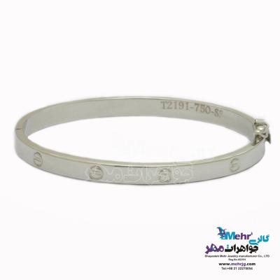 دستبند النگویی طلا - طرح کارتیه لاو