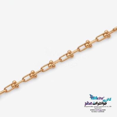 دستبند طلا - طرح تیفانی