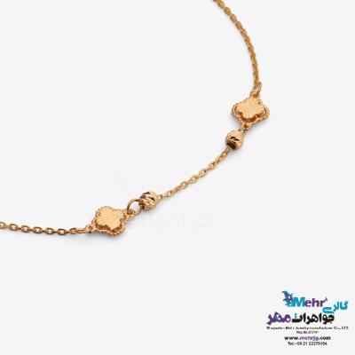 دستبند طلا - طرح ونکلیف تراش