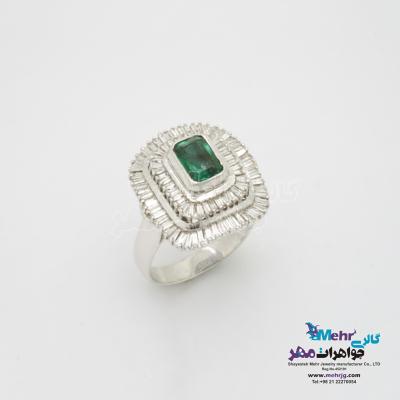 انگشتر جواهر - طرح لوکس