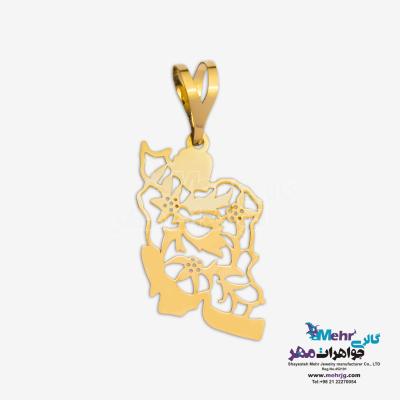 آویز طلا - طرح ایران