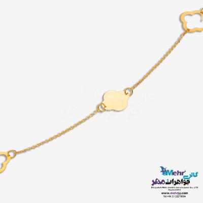 نمای دوم گردنبند طلا - طرح ونکلیف