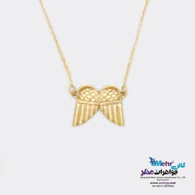 گردنبند طلا - طرح بال فرشته