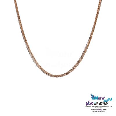 زنجیر طلا - طرح میرو طول ۴۵ سانتی‌متر
