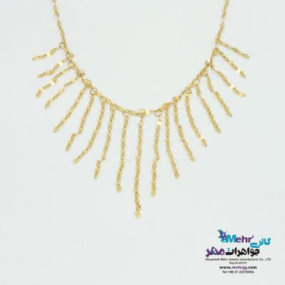 گردنبند طلا - طرح استار