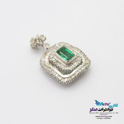 نمای دوم آویز جواهر - طرح جواهرنشان