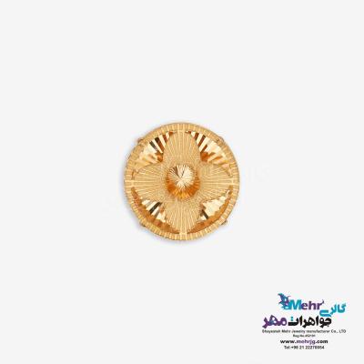 آویز طلا - طرح گل