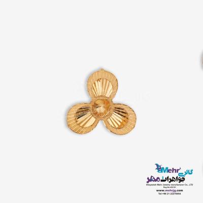 آویز طلا - طرح گل