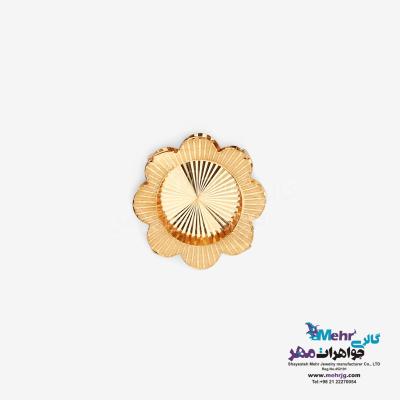 آویز طلا - طرح گل