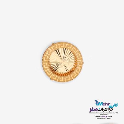 آویز طلا - طرح دایره