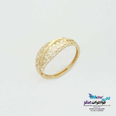 انگشتر طلا - طرح توری
