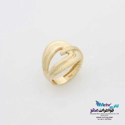 انگشتر طلا - طرح هرمس