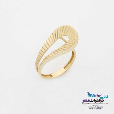 انگشتر طلا - طرح هرمس