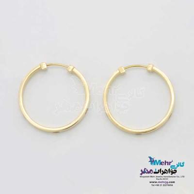 نمای دوم گوشواره طلا - طرح کارتیه لاو