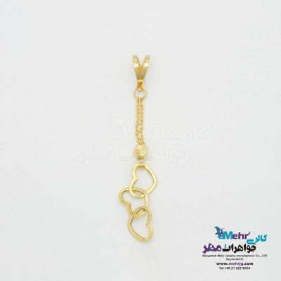 اویز طلا - طرح قلب