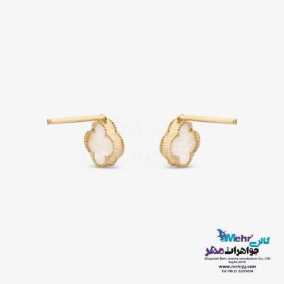 نمای دوم گوشواره طلا - طرح ونکلیف