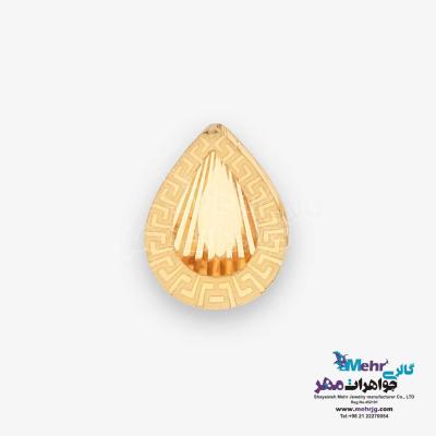 آویز طلا - طرح اشک