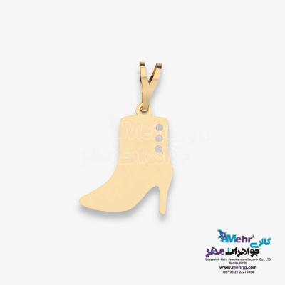 آویز طلا - طرح کفش