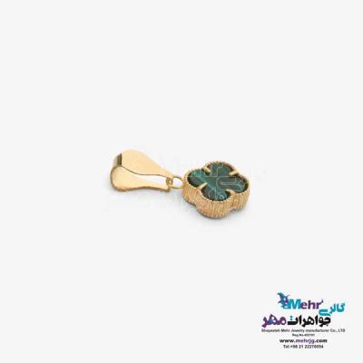 نمای دوم آویز طلا - طرح ونکلیف