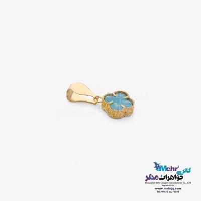 نمای دوم آویز طلا - طرح ونکلیف