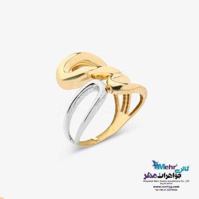 انگشتر طلا - طرح هندسی