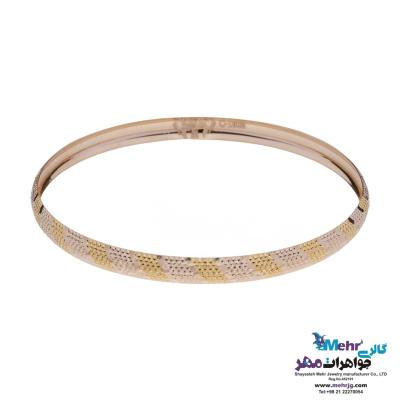 النگو طلا دست اول کم اجرت - طرح تراش سایز 2