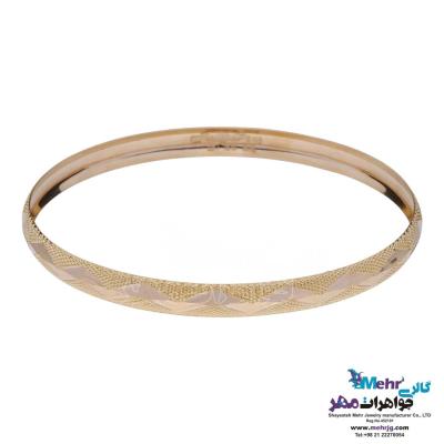 النگو طلا دست اول کم اجرت - طرح تراش سایز 2