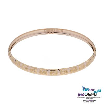 النگو طلا دست اول کم اجرت - طرح تراش سایز 2