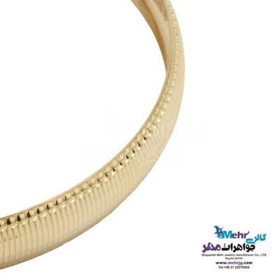نمای دوم النگو طلا دست اول کم اجرت - طرح تراش سایز 2