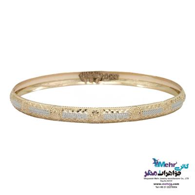 النگو طلا دست اول کم اجرت - طرح تراش سایز 2