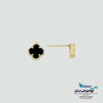 نمای دوم گوشواره طلا - طرح ونکلیف