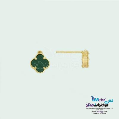 نمای دوم گوشواره طلا - طرح ونکلیف