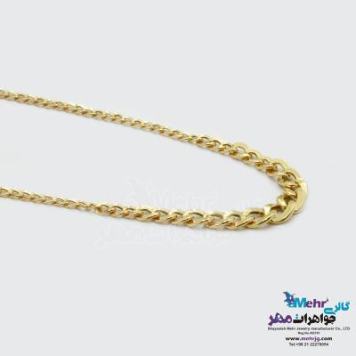 نمای دوم گردنبند طلا - طرح کارتیه