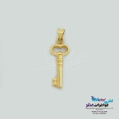 آویز طلا - طرح کلید