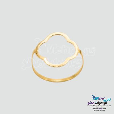 نمای دوم انگشتر طلا - طرح ونکلیف