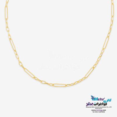 گردنبد طلا - طرح حلقه های تو در تو