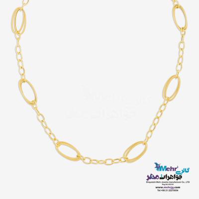 گردنبد طلا - طرح حلقه های تو در تو