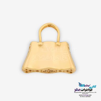 آویز طلا - طرح کیف