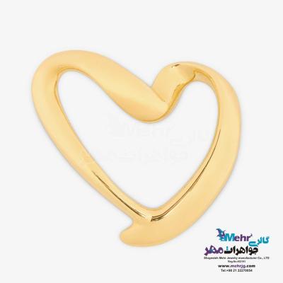 آویز طلا - طرح قلب